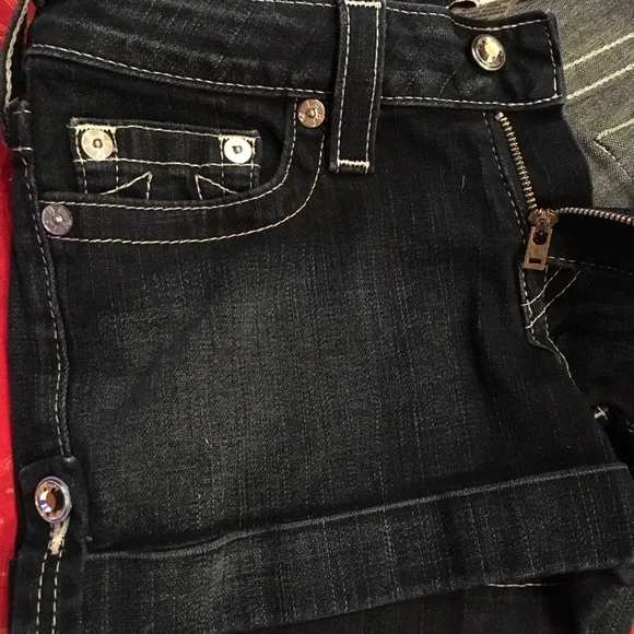 True religion jeans , on both sides Swarovski crystal - Picture 5 of 8